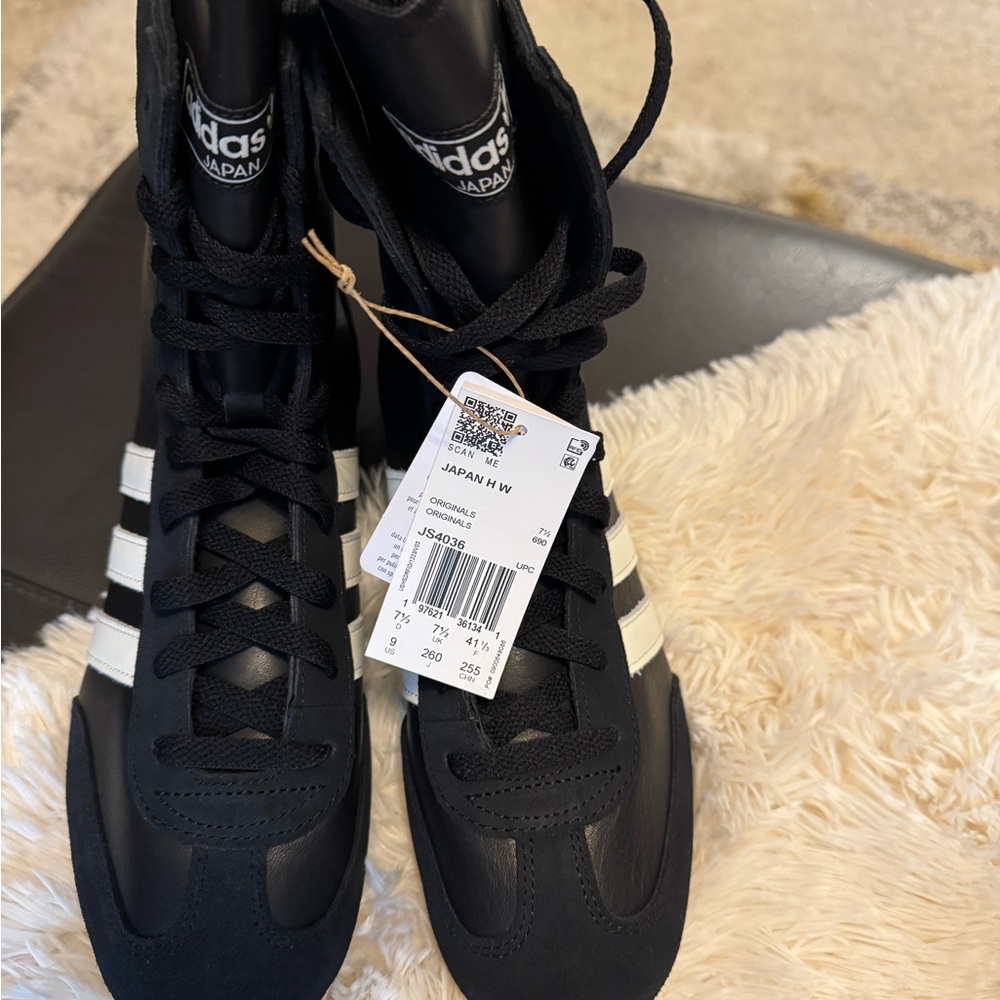 Adidas Japan H Black High-Top Sneakers - Picture 4 of 4